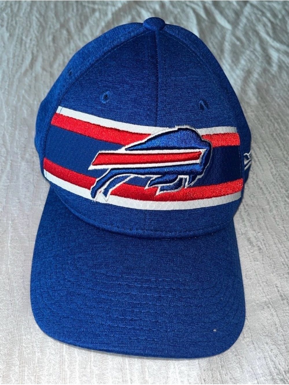 New Era Buffalo Bills Blue Fitted Baseball Hat Sz Small/Medium